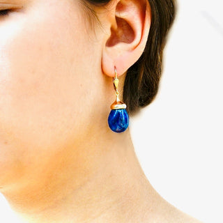 Farphoria_ATASI_blue_porcelain_earrings_leverbacks_elegant