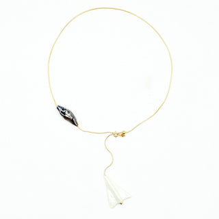 Farphoria_VIMAAN_porcelain_airplane_necklace_lariat_goldplated