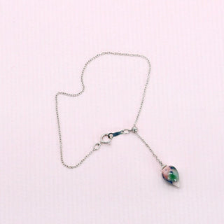 Affordable romantic gift for anniversary – handmade porcelain charm bracelet