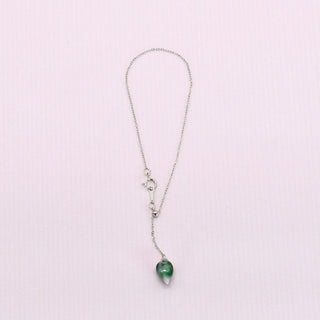 FARPHORIA artisan jewellery – adjustable silver bracelet with porcelain detail