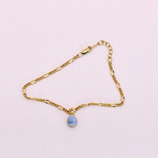 Dainty handmade porcelain bracelet – special anniversary jewelry gift for wife who loves unique pieces