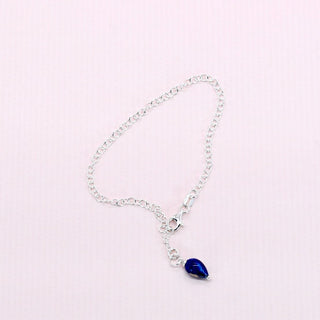 Delicate porcelain drop bracelet – subtle and sophisticated gift for wife’s anniversary celebration