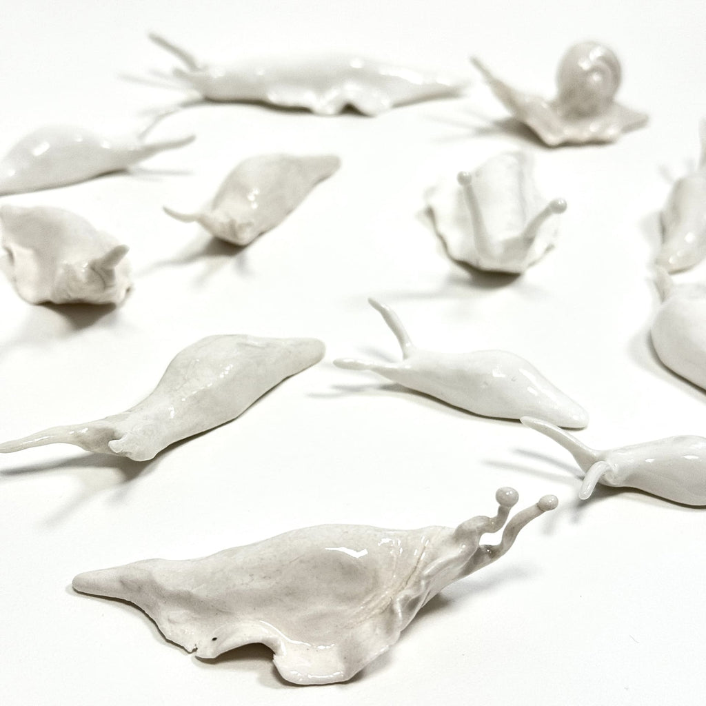 Handmade Porcelain Slugs – Whimsical & Elegant Gifts by FARPHORIA ...