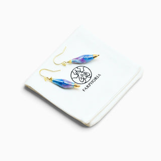 One-of-a-kind Morning Songbird porcelain earrings, an unforgettable gift for a wife, girlfriend or mother