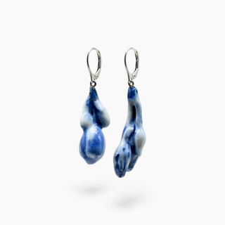 One-of-a-kind real flower porcelain jewellery, a thoughtful Valentine’s Day present for your wife