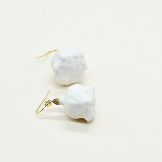 Handmade London flower earrings, a meaningful gift for the woman who has everything