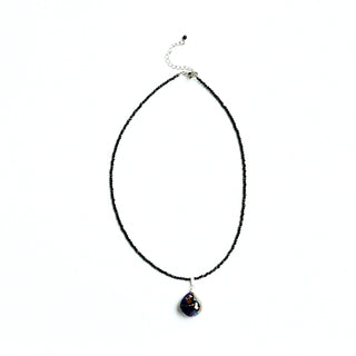 FARPHORIA_Koko_black_zircon_blue_porcelain_necklace