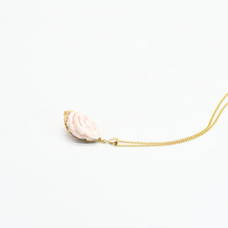 Farphoria_APRIKA_peach_porcelain_necklace_pendant_pink_original