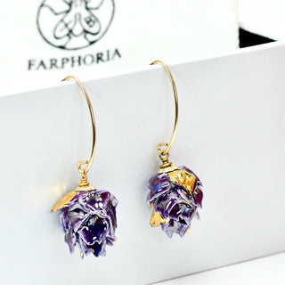 Farphoria_DESPOINA_porcelain_artichokes_earrings._engagement