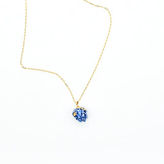 Farphoria_IANTHE_porcelain_blue_artichoke_necklace_London_present