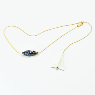 Farphoria_VIMAAN_porcelain_airplane_necklace_lariat_present