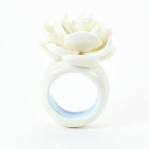 TEA ROSE Porcelain Ring