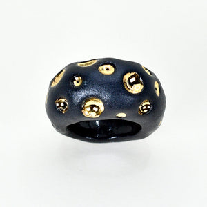 PICRITE Black Porcelain Ceramic Ring