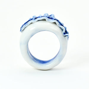 PRUNUS Porcelain Ceramic Ring