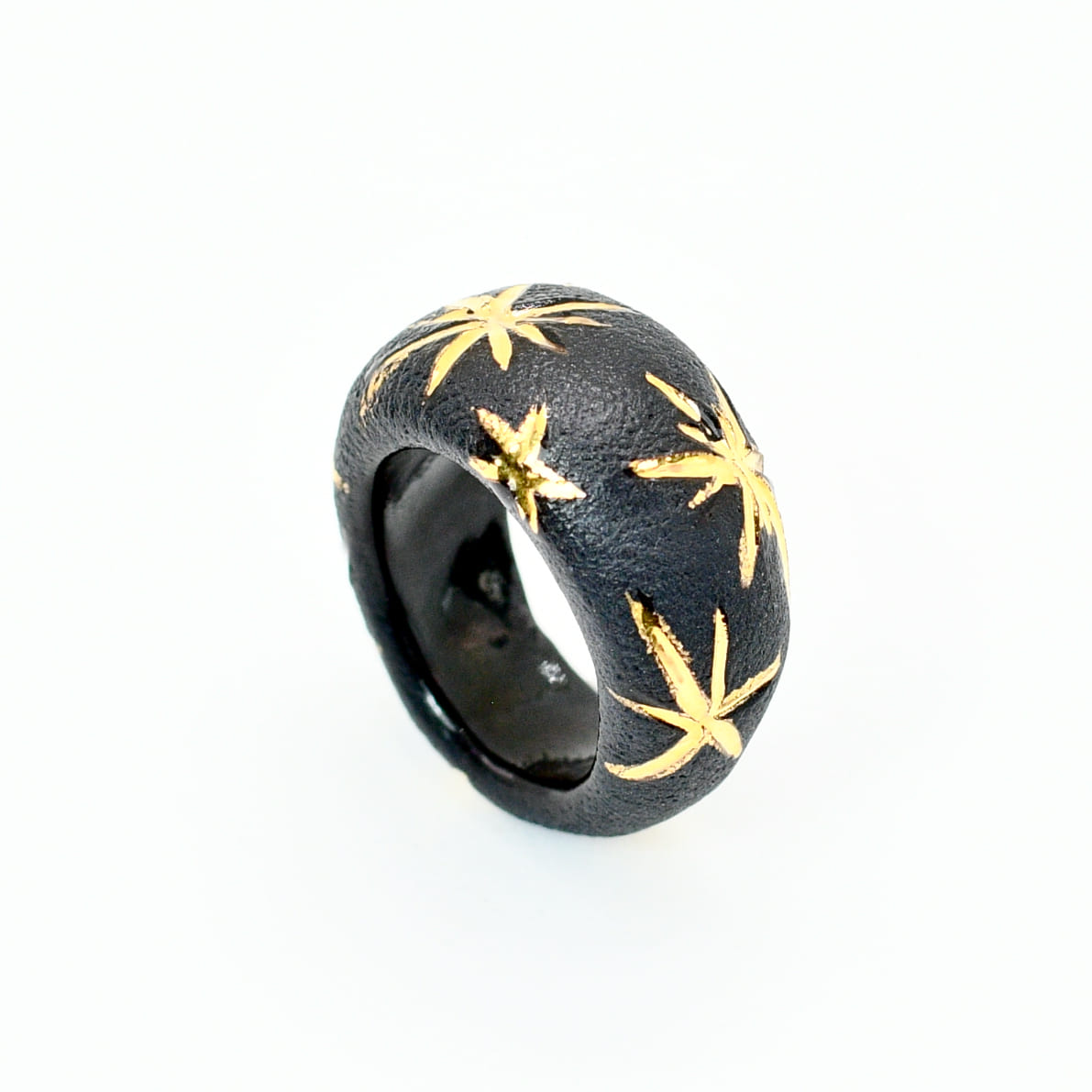 TAURI Black Porcelain Ceramic Ring