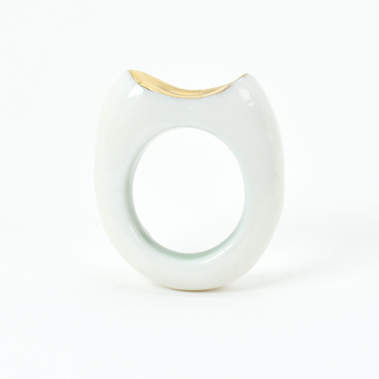 TEPAKI Porcelain Ceramic Ring