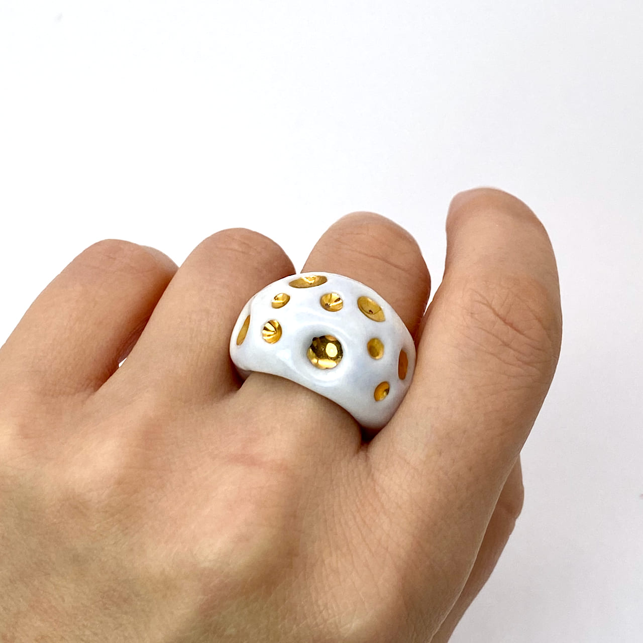 THAR Porcelain Ceramic Ring