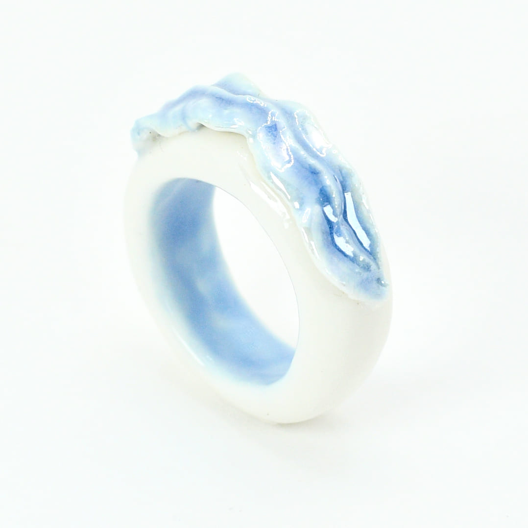WILLOW Porcelain Ceramic Ring